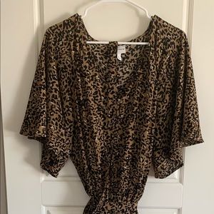 Full Length Dress - Cheetah Print